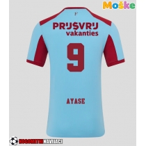 Moške Nogometnih dresov Feyenoord Ayase Ueda #9 Tretji 2025-26 Kratki rokavi